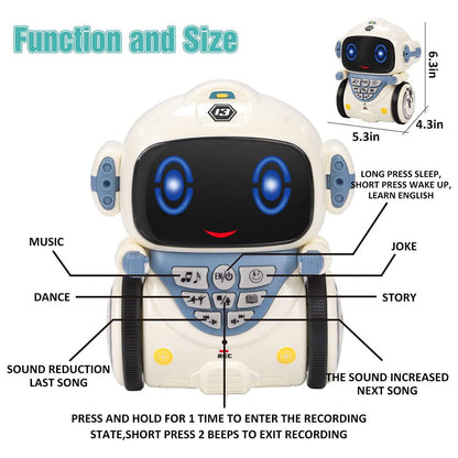 Robot interactif et intelligent pour enfants avec commande vocale – روبوت تعليمي للأطفال