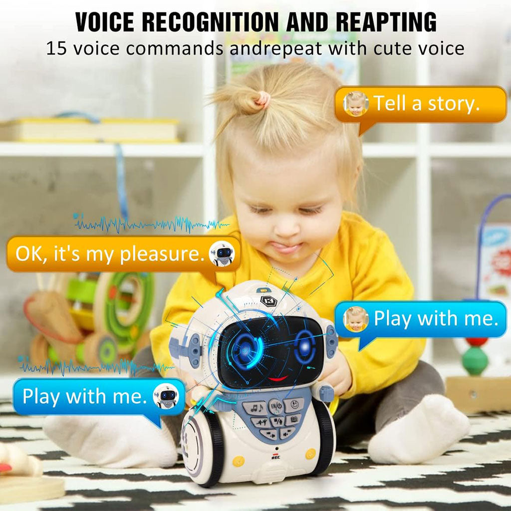 Robot interactif et intelligent pour enfants avec commande vocale – روبوت تعليمي للأطفال