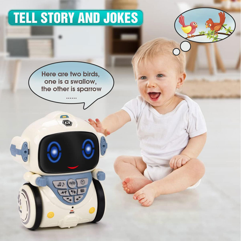 Robot interactif et intelligent pour enfants avec commande vocale – روبوت تعليمي للأطفال