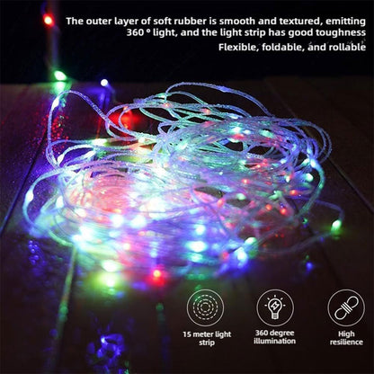 Guirlande lumineuse LED en forme de tente portable rechargeable pour camping – مصباح تخييم على شكل خيمة