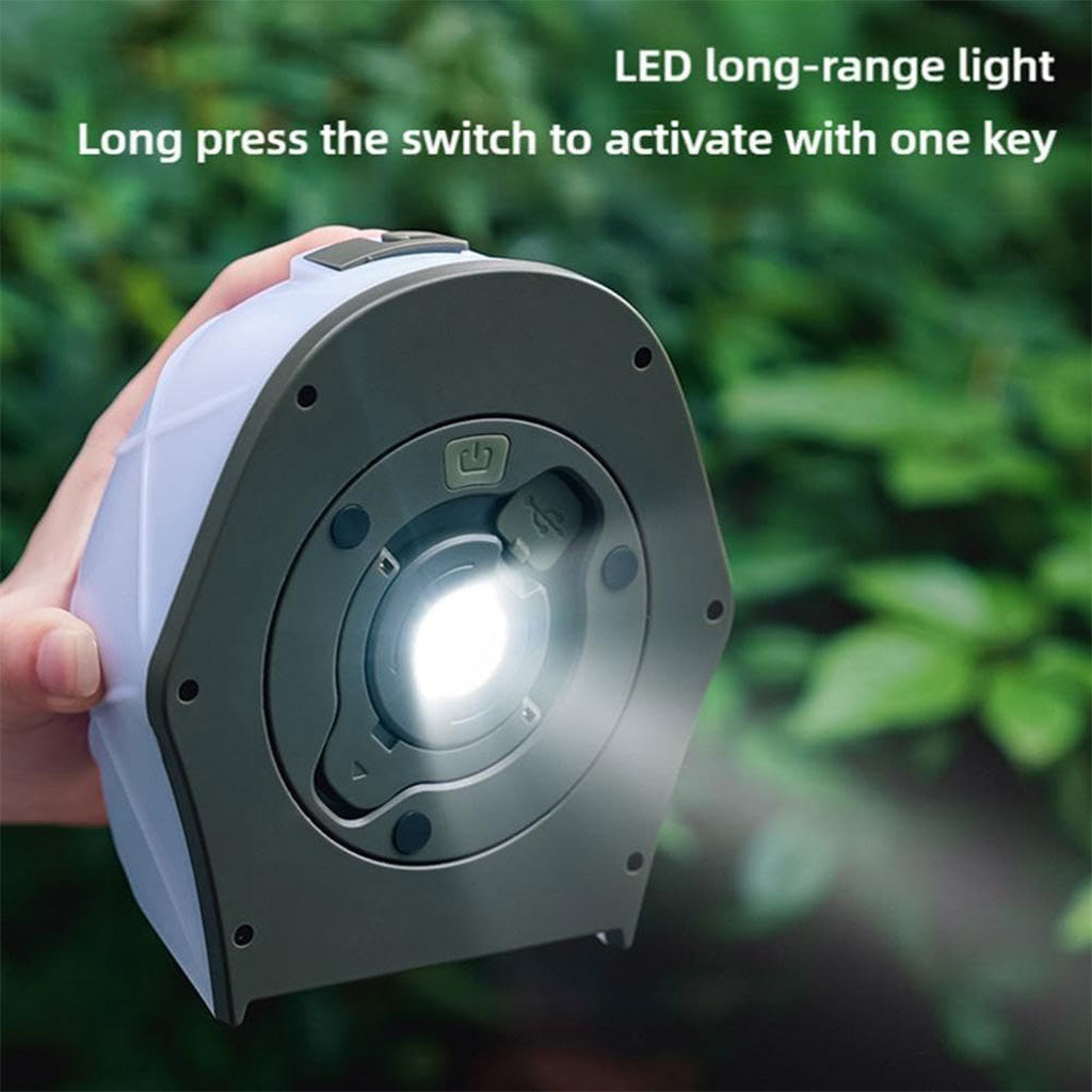 Guirlande lumineuse LED en forme de tente portable rechargeable pour camping – مصباح تخييم على شكل خيمة