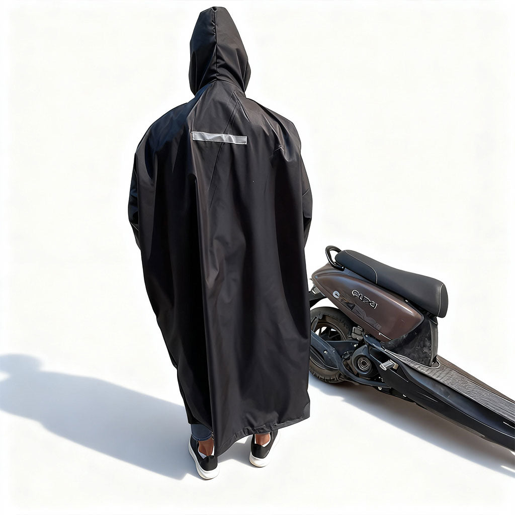 Combinaison de Protection Moto Imperméable V2 – معطف واقي من المطر لسائقي الدراجات