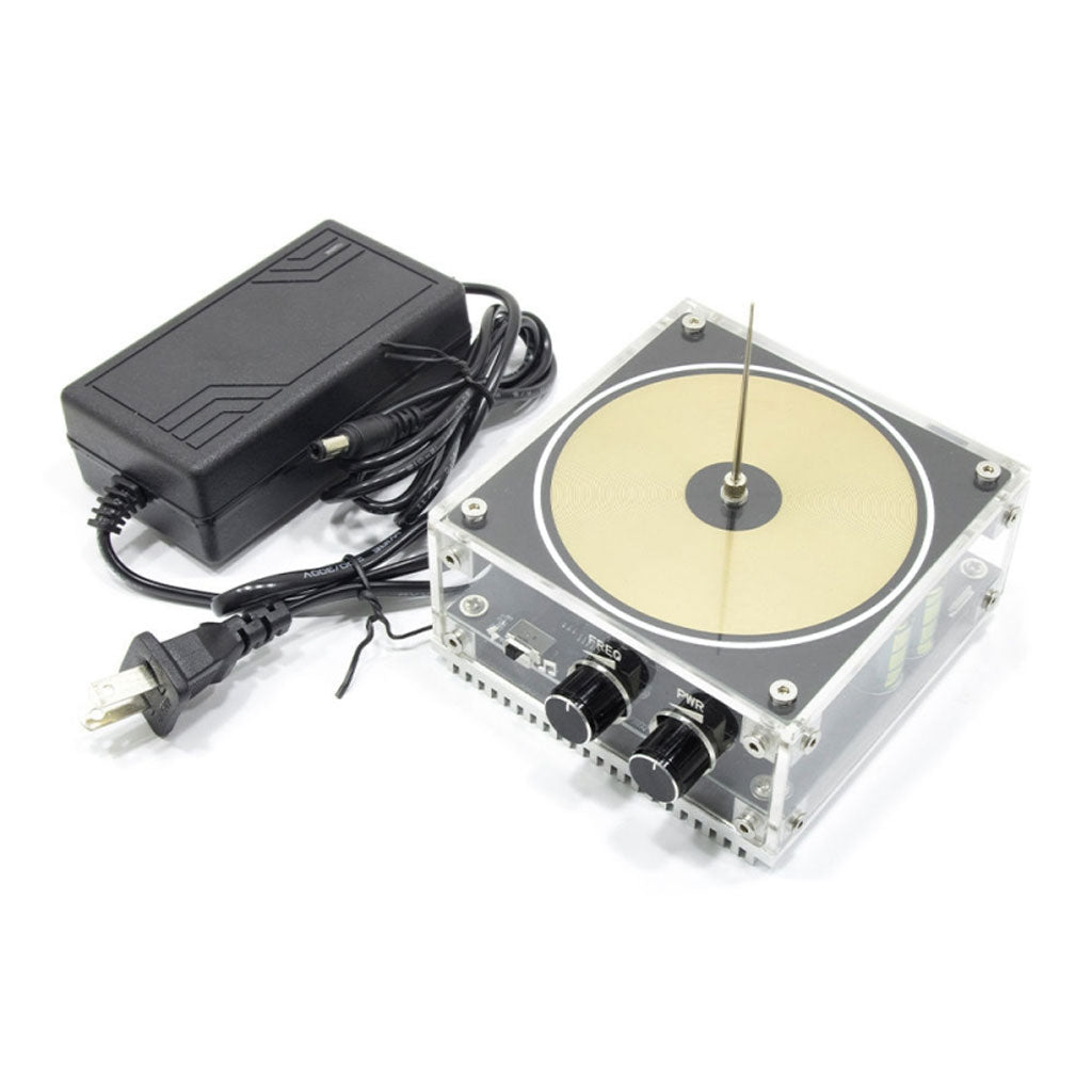 Bluetooth Mini Music Tesla Coil Kit,10 Cm Solid State Touchable Artificial Lightning