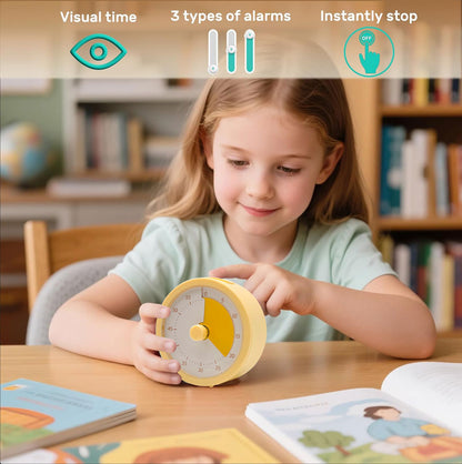 Minuteur visuel 60 minutes outil de gestion du temps multifonctions