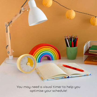 Minuteur visuel 60 minutes outil de gestion du temps multifonctions