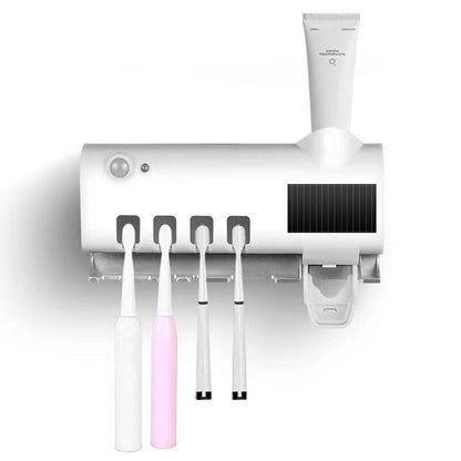 Support de Brosse à Dents UV avec Distributeur Dentifrice