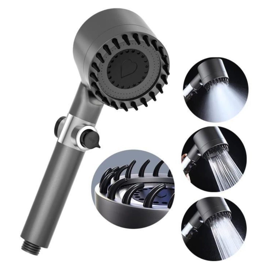 Pommeau de douche haute pression réglable avec filtre, 3 modes, économie d'eau تنزوت