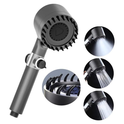 Pommeau de douche haute pression réglable avec filtre, 3 modes, économie d'eau تنزوت