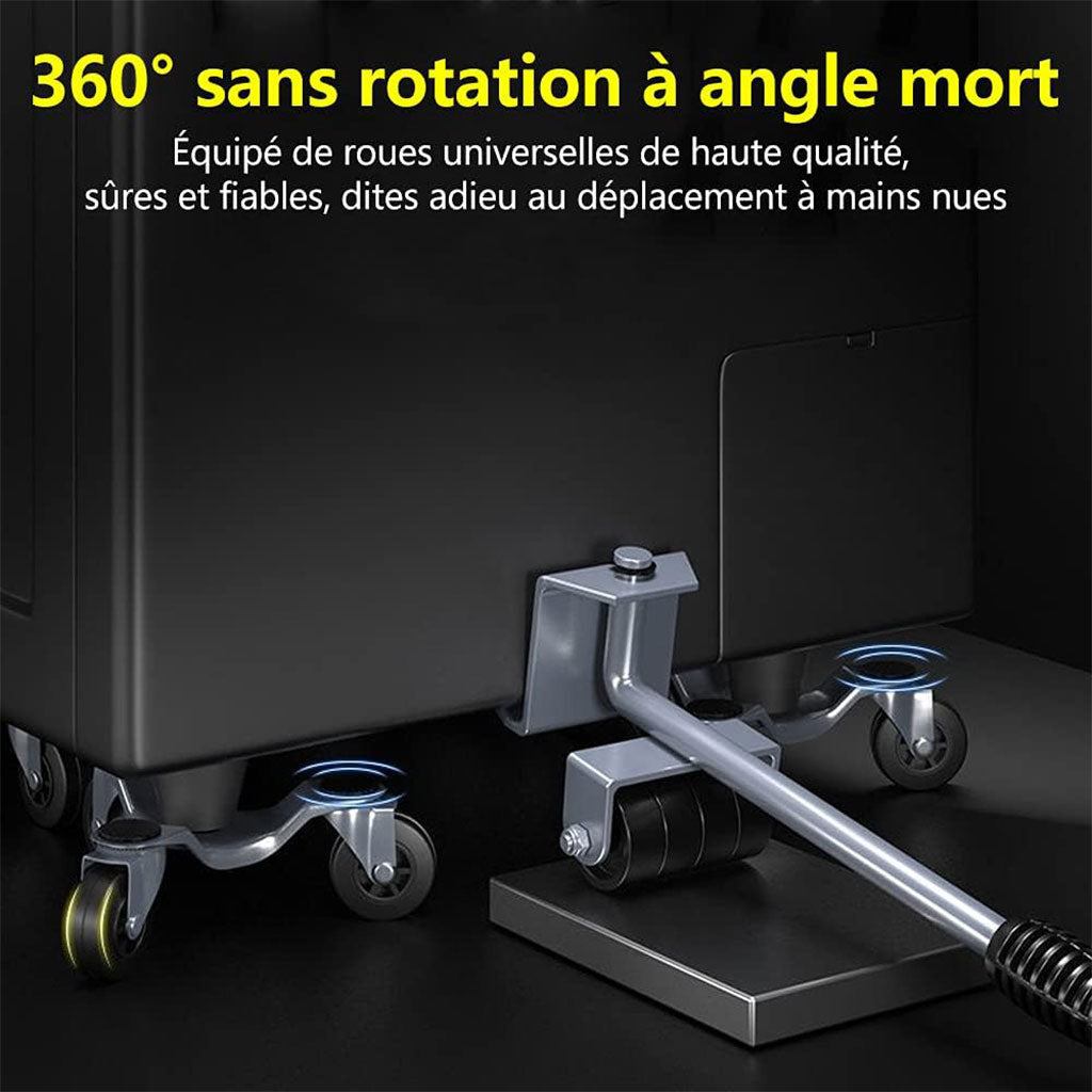 KIT Roulettes Déplacement Meubles 5PCS LAMBOSS – طقم تحريك الأثاث