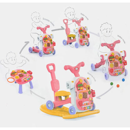 Trotteur Multifonction 5 en 1 pour Bébé – مشاية متعددة الوظائف للأطفال