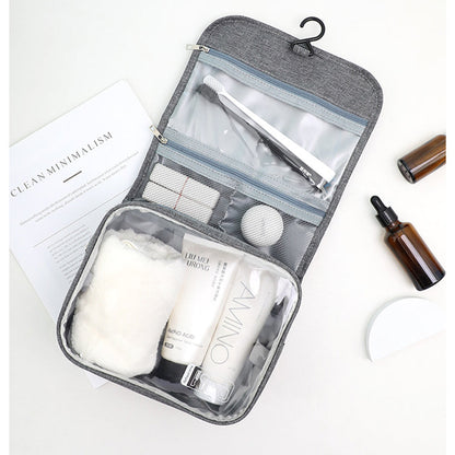 Trousse de Toilette de Voyage à Suspendre, Imperméable et Légère, Grande Capacité