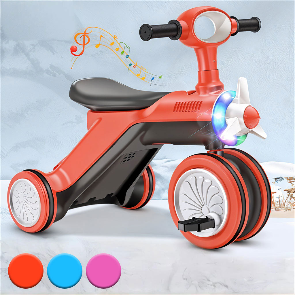 Tricycle pour bébé avec lumières et musiques – دراجة هوائية للأطفال تنزوت