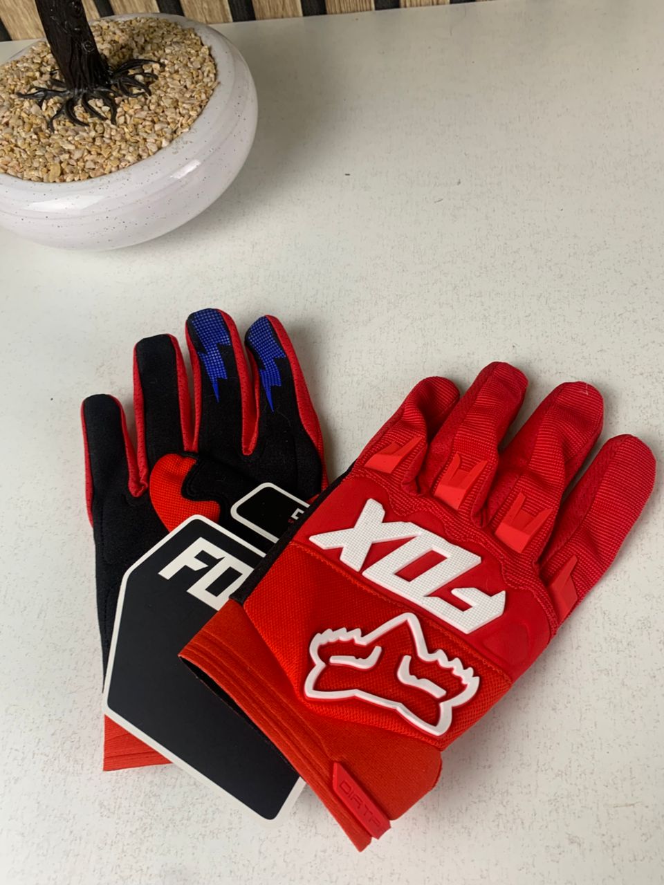 Gants Fox Racing pour motocross, tactiles – قفازات فوكس ريسينغ للدراجات النارية