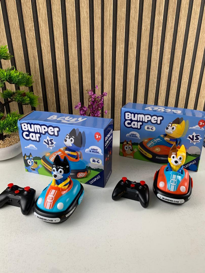 Voiture Télécommandée Crash Bumper Rechargeable 2Pcs pour Enfants – لعبة سيارات اللاسلكية للأطفال
