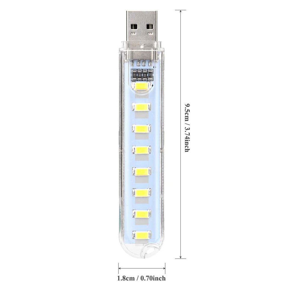Porte Clé Mini-Lampe à LED USB – مصباح محمول بحجم صغير