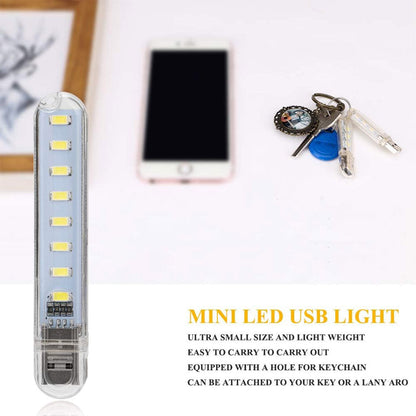 Porte Clé Mini-Lampe à LED USB – مصباح محمول بحجم صغير