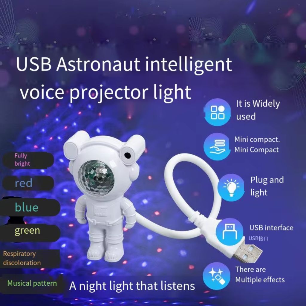 Astronut Projecteur LED Intelligente USB Veilleuse Galaxie & Astro Étoilée - بروجيكتور ذكي إضاءة ليلية