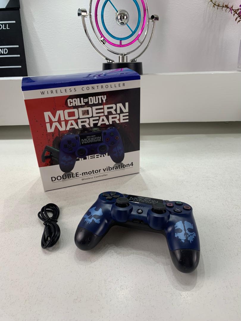 SONY DualShock Manette PS4 Sans Fil, Batterie Rechargeable (High Copy) – Edition Moderne Warfare