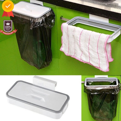 Support de Sac Poubelle de Placard Suspendue