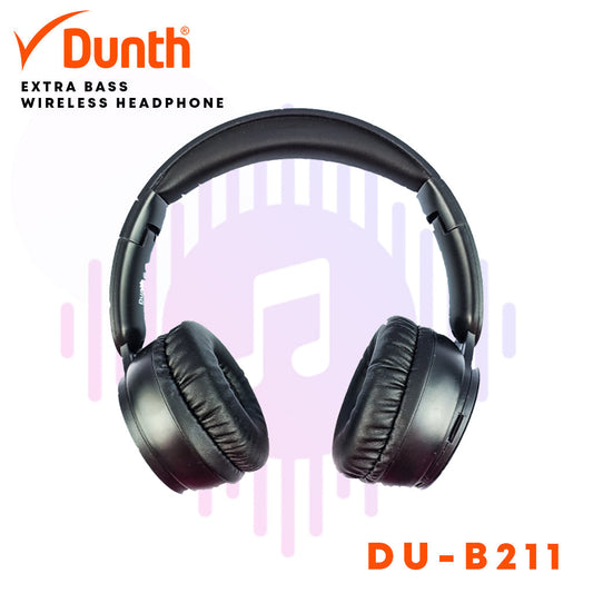 Casque bluetooth sans fil, microphone intégré, stéréo DUNTH DU-B211 - تنزوت