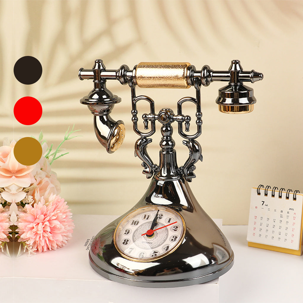 Réveil rétro modèle téléphone pour chronométreur créatif pour la décoration تنزوت