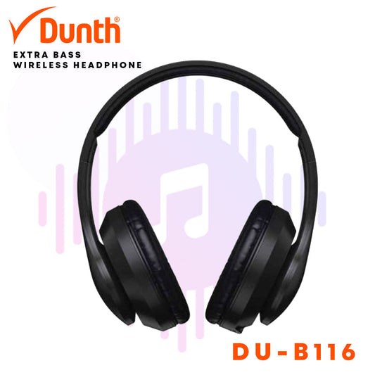 Casque bluetooth sans fil, microphone intégré stéréo DUNTH DU-B116 - تنزوت