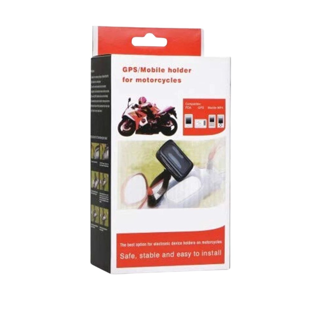 Support de téléphone Professionnel pour Le Guidon de Moto Imperméable et Rotative 360°