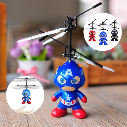 Jouet de SuperHero volante pour enfants تنزوت