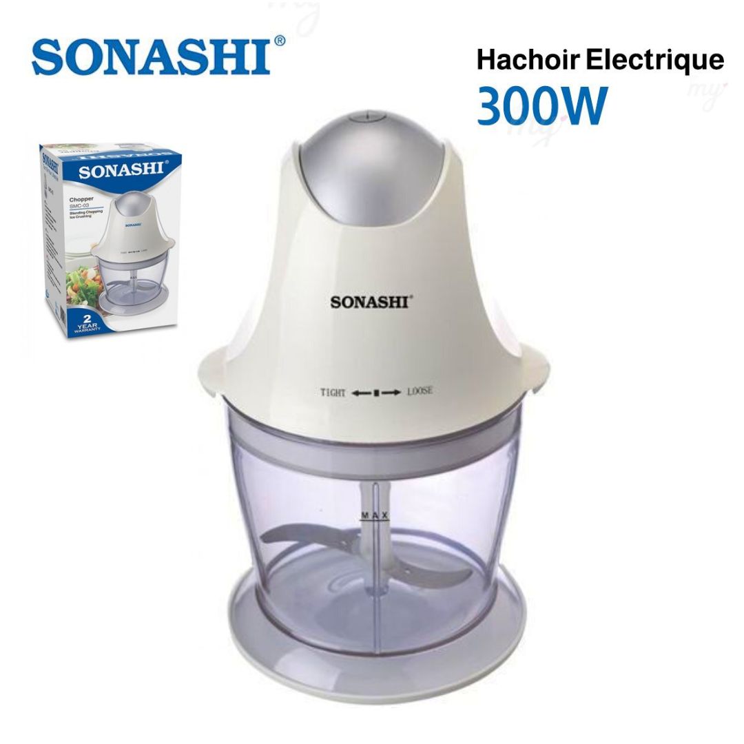 Hachoir Electrique Sonashi 2Vitesses 300W SMC-03 تنزوت