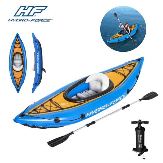Hydro-Force Cove Champion Kayak Gonflable 275 x 81cm Bestway#65115 تنزوت
