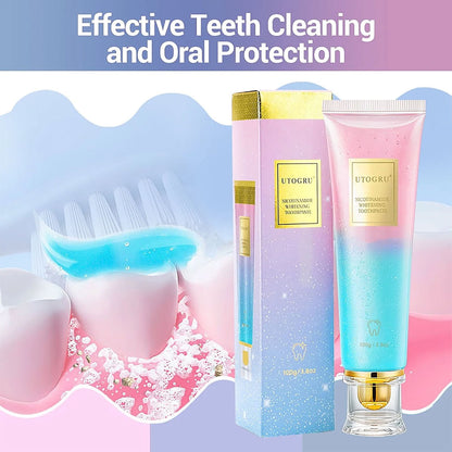 Dentifrice blanchissant à la niacinamide UTOGRU Triple action blanchissante – معجون تبييض الأسنان
