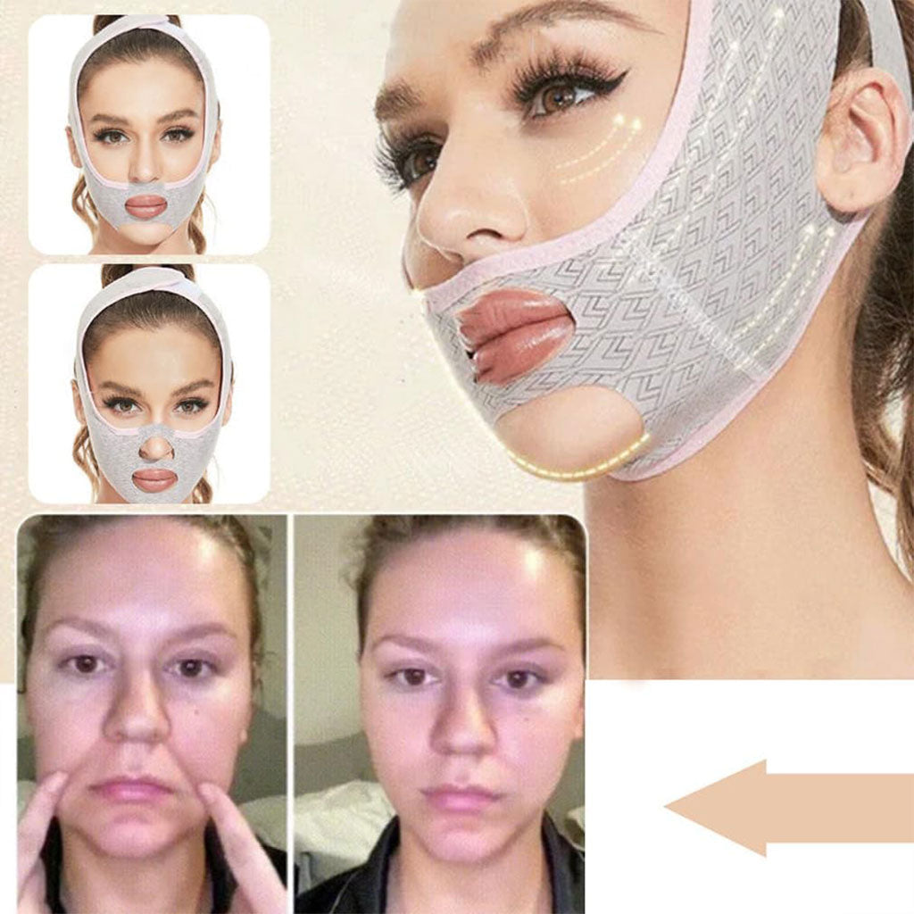 Masque pour visage V Face avec ceinture liftante A929 – قناع شد الوجه للنساء