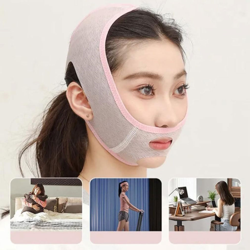 Masque pour visage V Face avec ceinture liftante A929 – قناع شد الوجه للنساء