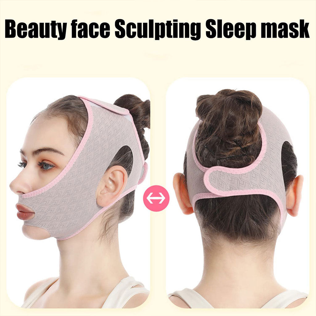 Masque pour visage V Face avec ceinture liftante A929 – قناع شد الوجه للنساء
