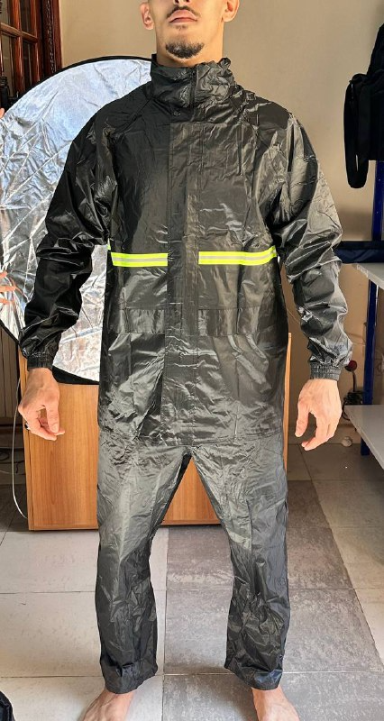 Ensemble De Pluie Imperméable Veste Et Pantalon pour une protection optimale V1 – بدلة مقاومة للماء