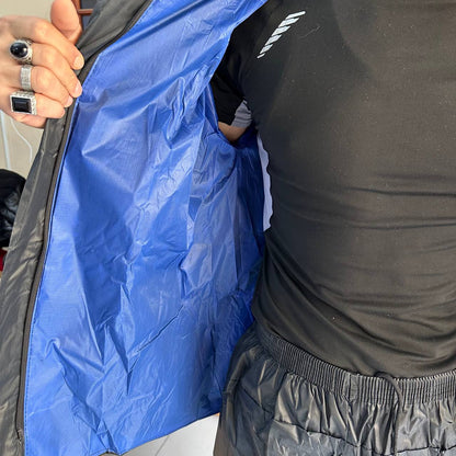 Ensemble De Pluie Imperméable Veste Et Pantalon avec Doublure Intérieure V2 – بدلة مقاومة للماء سميكة