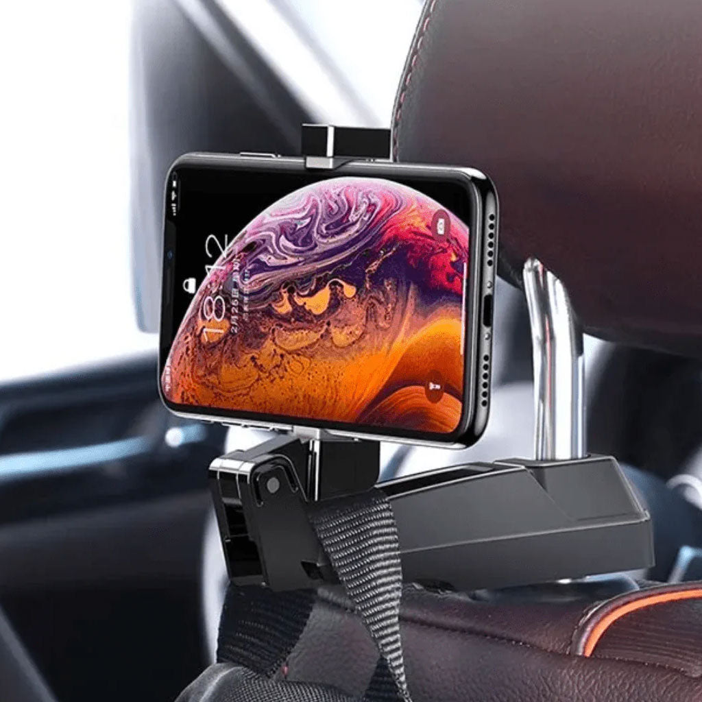 Support de téléphone portable pour siège arrière de voiture – حامل هاتف للمقعد الخلفي في السيارة