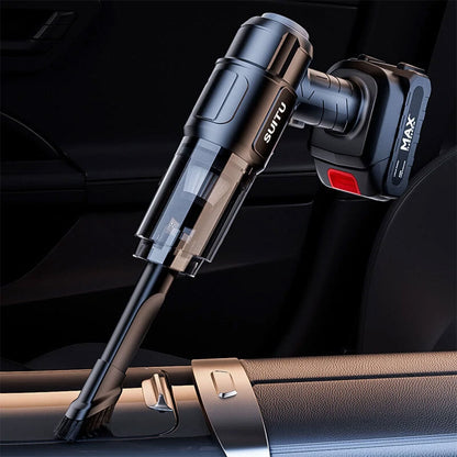 Aspirateur de voiture à main 21 000 Pa sans fil avec batterie rechargeable