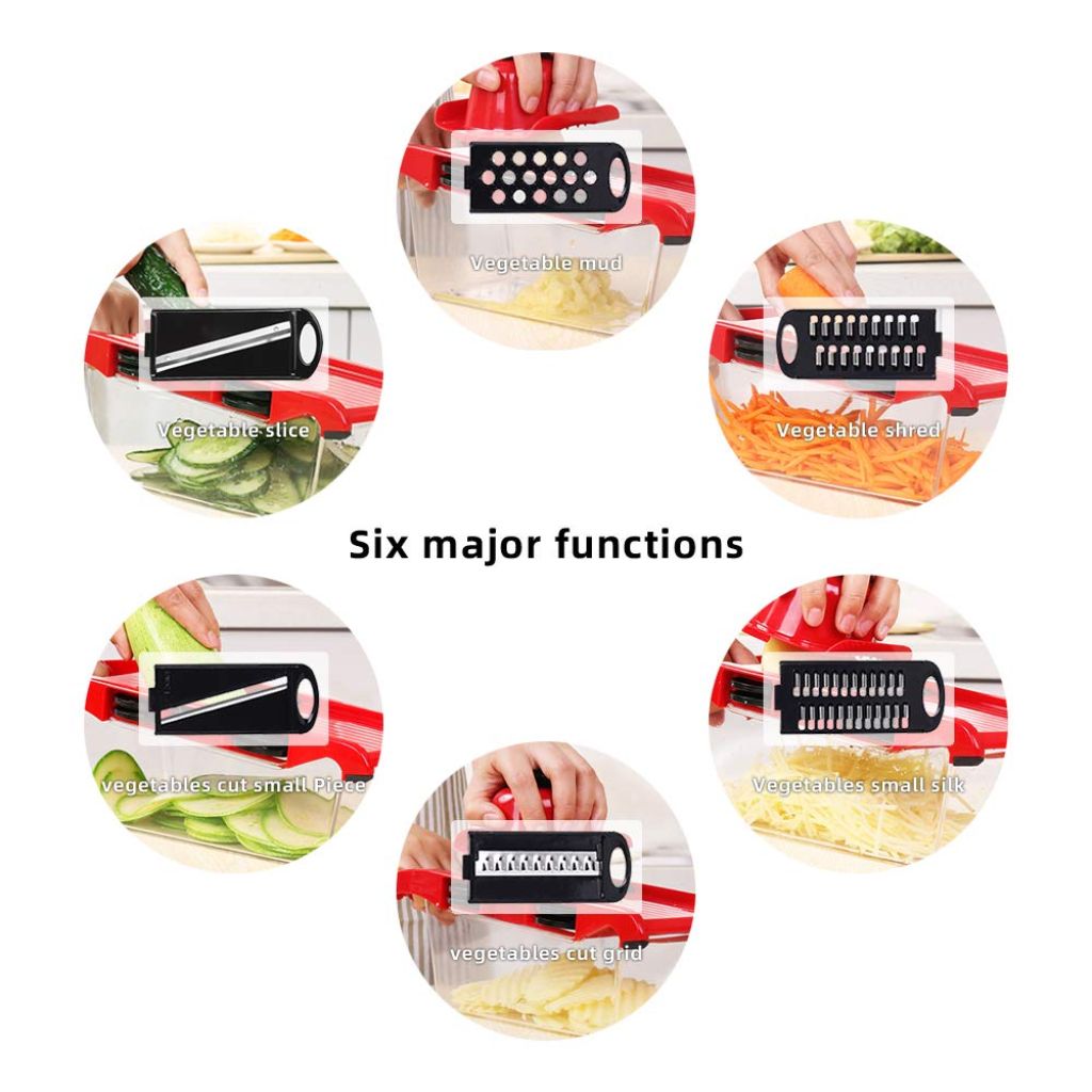 Mandoline Coupe-Légumes 10 en 1 – قطاعة خضروات