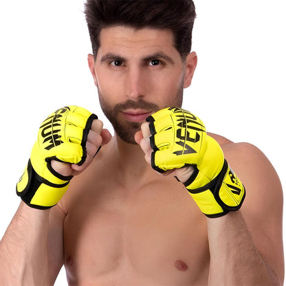 Gants de Boxe et MMA Demi-Doigts de Haute Qualité – قفازات البوكس
