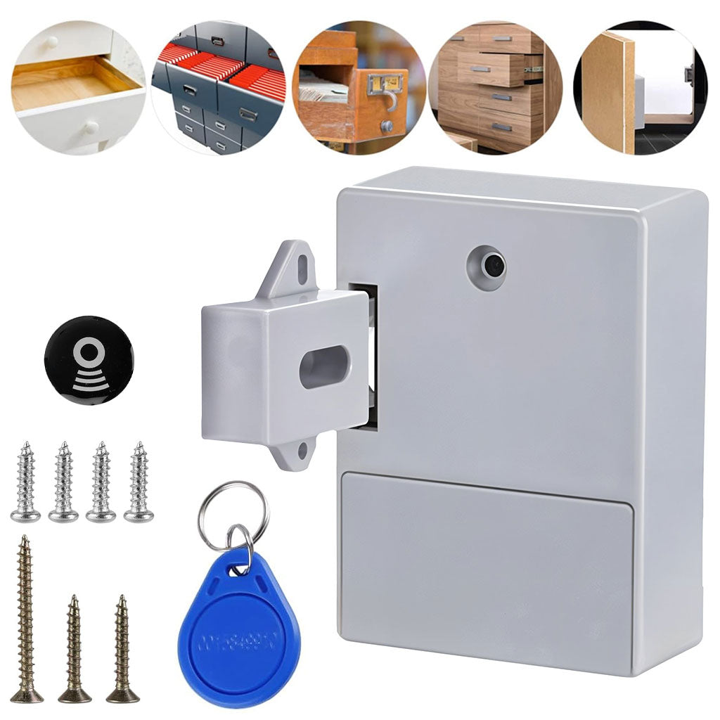 Serrure électronique d’armoire avec carte de déverrouillage – قفل درج ذكي مع بطاقة فتح - تنزوت
