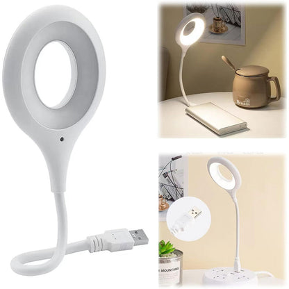 Lampe LED USB de Lecture à Commande Vocale – مصباح يعمل بالصوت