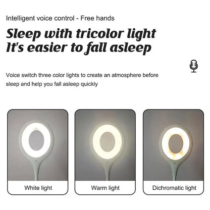 Lampe LED USB de Lecture à Commande Vocale – مصباح يعمل بالصوت