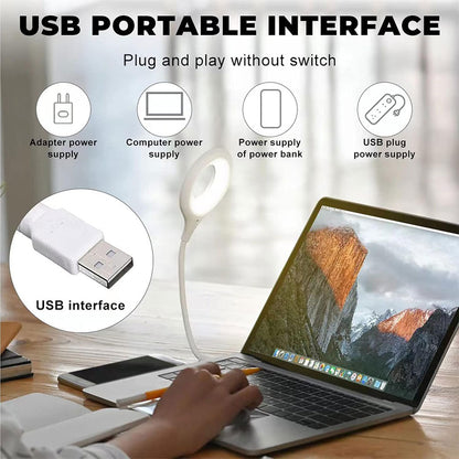 Lampe LED USB de Lecture à Commande Vocale – مصباح يعمل بالصوت