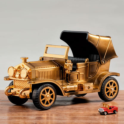 Boîte à musique vintage en forme de voiture locomotive تنزوت