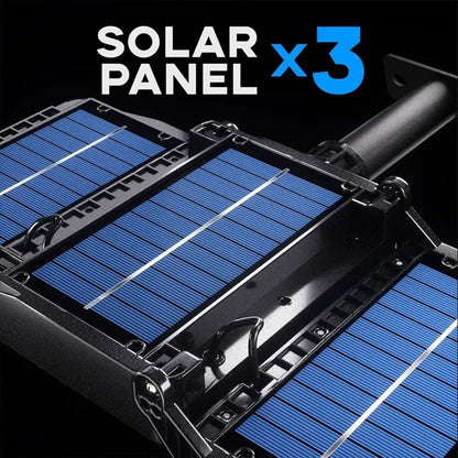 Lampes Solaires Extérieure Super lumineuse avec 3 Panneaux 800LED et Télécommande – مصباح خارجي بالطاقة الشمسية مع يد تحكم