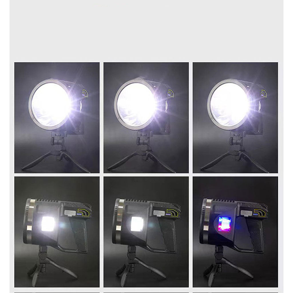 Lampe de poche rechargeable super lumineuse avec longue durée de vie de la batterie