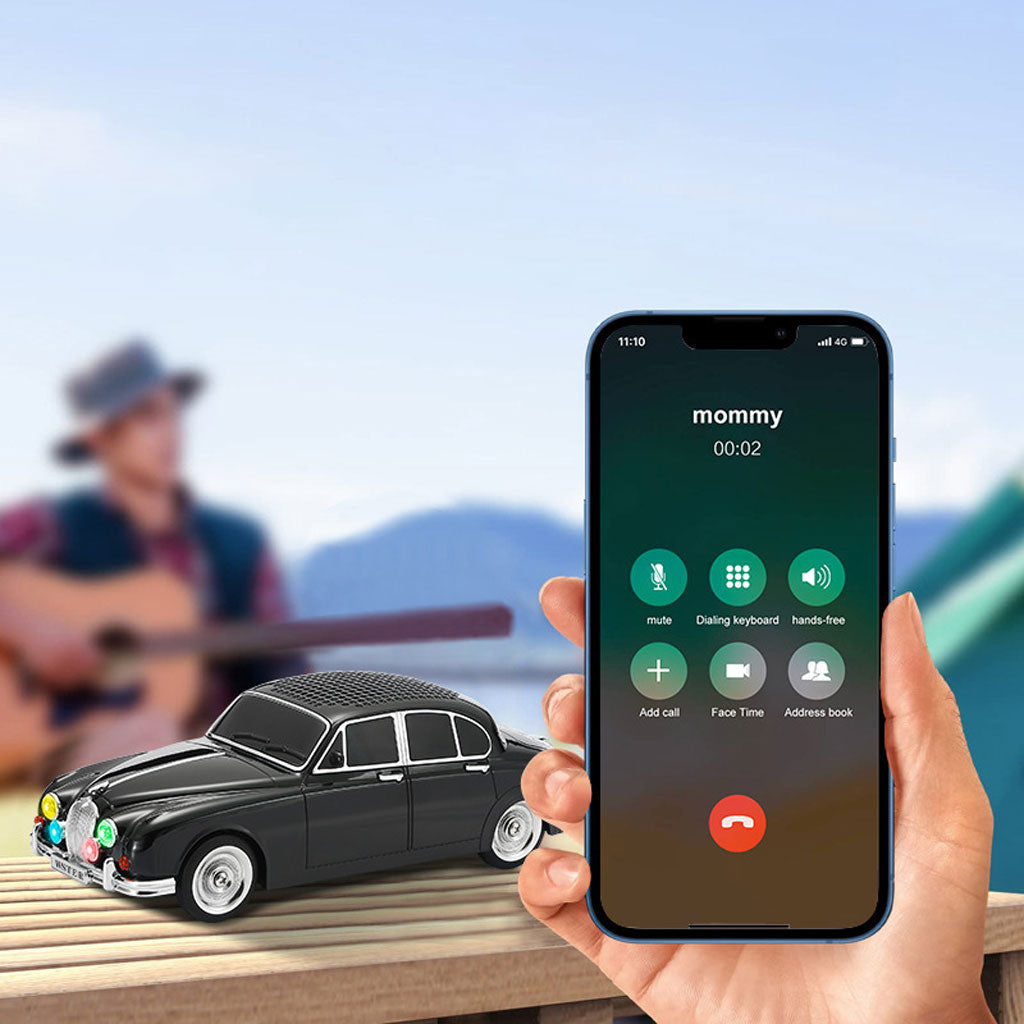 Haut-parleur de Voiture de Musique sans Fil 10W avec Modes de Lecture Multiples – مكبر صوت سيارة موسيقي