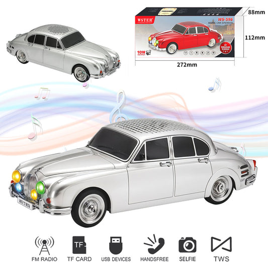 Haut-parleur de Voiture de Musique sans Fil 10W avec Modes de Lecture Multiples – مكبر صوت سيارة موسيقي تنزوت