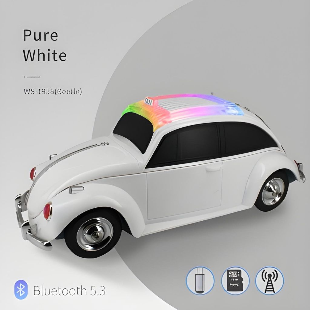 Haut-parleur Bluetooth sans fil Beetle Voiture – سيارة مكبر صوت بلوتوث لاسلكي